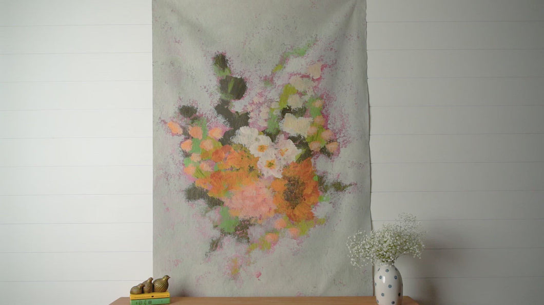 Amelia's Bouquet - Hanging Canvas