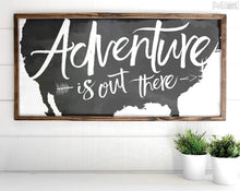 Load image into Gallery viewer, Adventure Is Out There - 47x23 - Pretty In Polka Dots