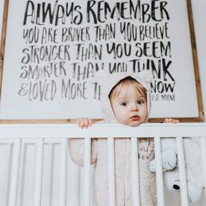 Always Remember You Are Braver Than You Believe - Pretty In Polka Dots
