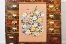 Load image into Gallery viewer, Bloom No. 4 - Hanging Canvas - Pretty In Polka Dots