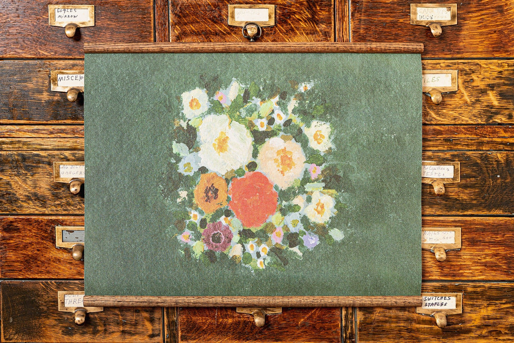 Cottage Garden - Hanging Canvas - Pretty In Polka Dots
