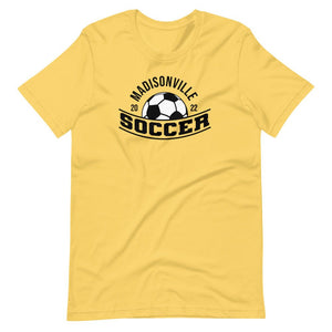 Madisonville Soccer - Short-sleeve unisex t-shirt - Pretty In Polka Dots