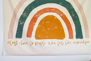 Stay Close To People Who Feel Like Sunshine - Pretty In Polka Dots