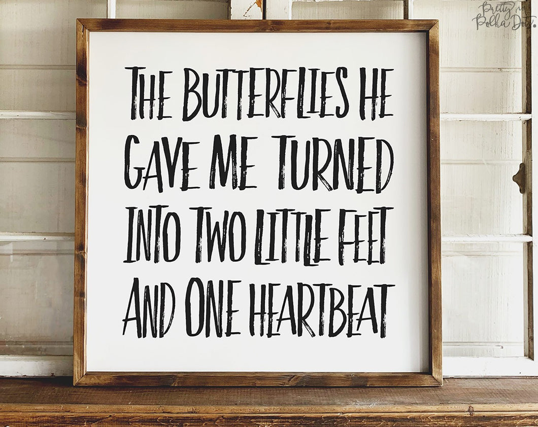 The Butterflies He Gave Me - Pretty In Polka Dots