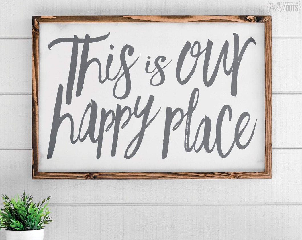 This Is Our Happy Place - V1 - Pretty In Polka Dots