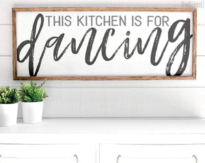 This Kitchen is for Dancing - Pretty In Polka Dots