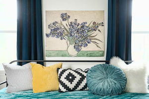 Van Gogh - Irises - Pretty In Polka Dots
