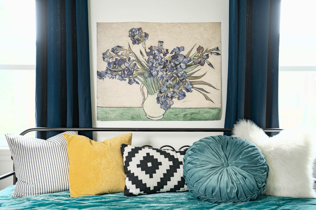 Van Gogh - Irises - Pretty In Polka Dots