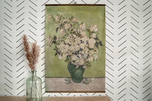 Load image into Gallery viewer, Van Gogh - Vase of Roses - Pretty In Polka Dots