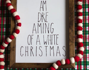 White Christmas - Pretty In Polka Dots